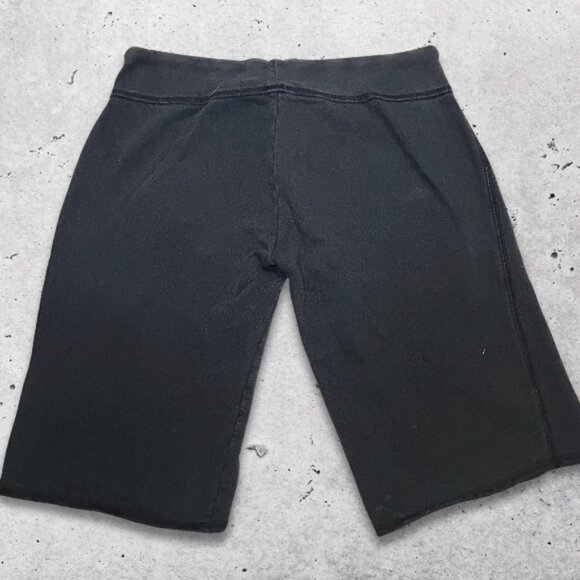 J.Crew Shorts Cut-Off Hem Relaxed Fit Drawstring Waist Stretchable Black W Small - Picture 2 of 11